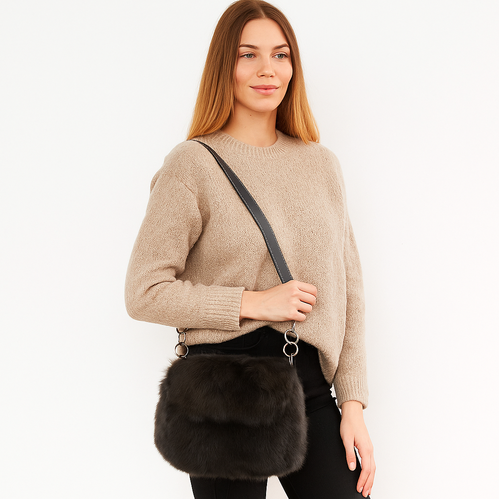 BOLSA PERA PIEL DE CONEJO