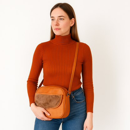 BOLSA DAMA PIEL DE CONEJO MARIANA