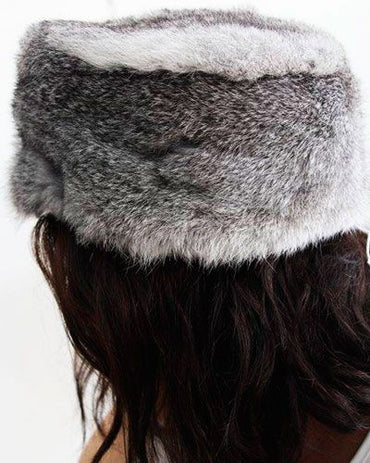 GORRO DE PIEL DE CONEJO