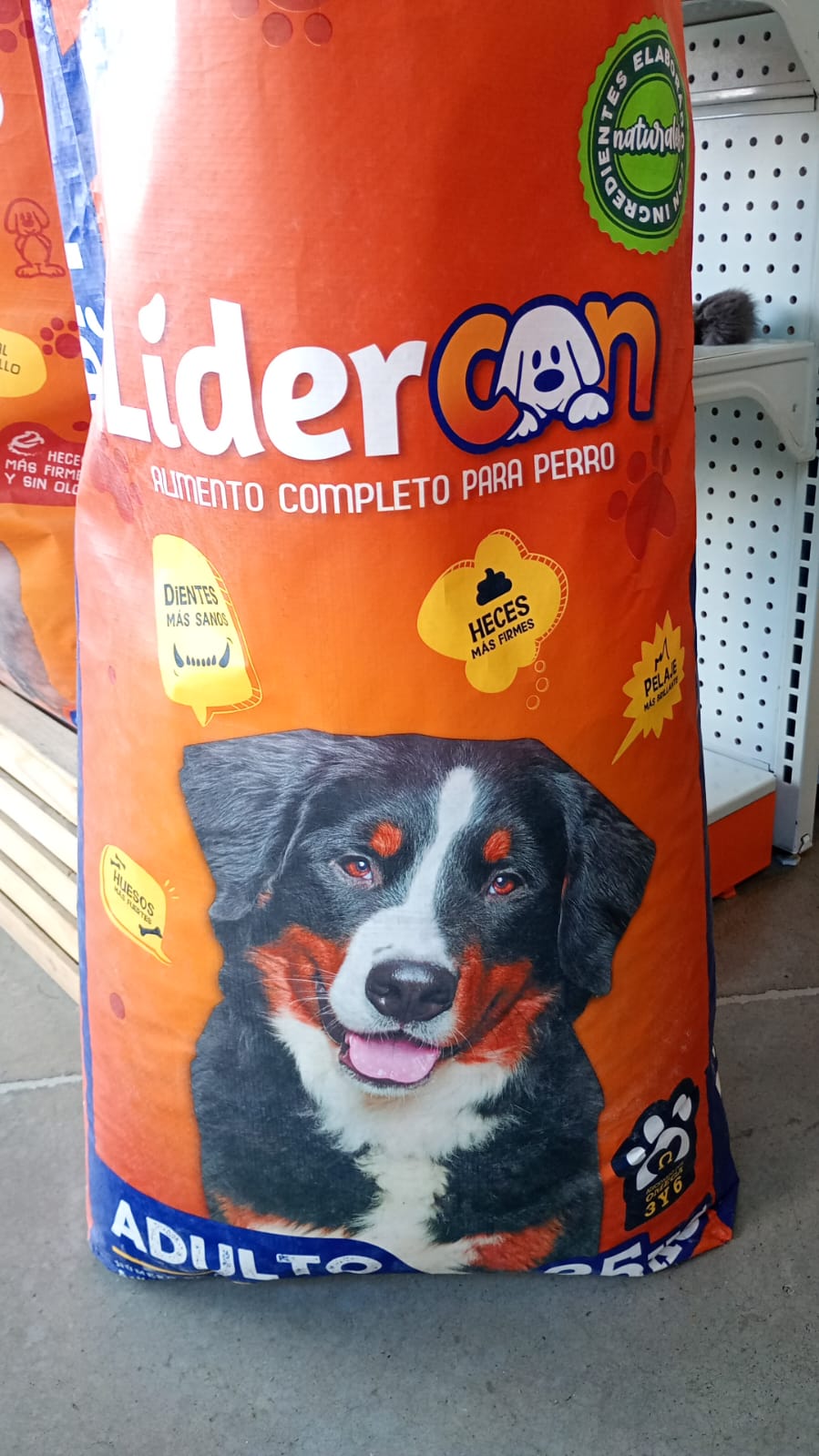 ALIMENTO P/PERRO LIDER SACO 25