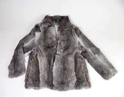 ABRIGO PIEL DE CONEJO MEDIANO